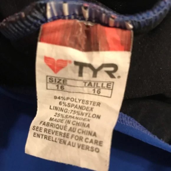 TYR Tank Style Swimsuit - Picture 4 of 5